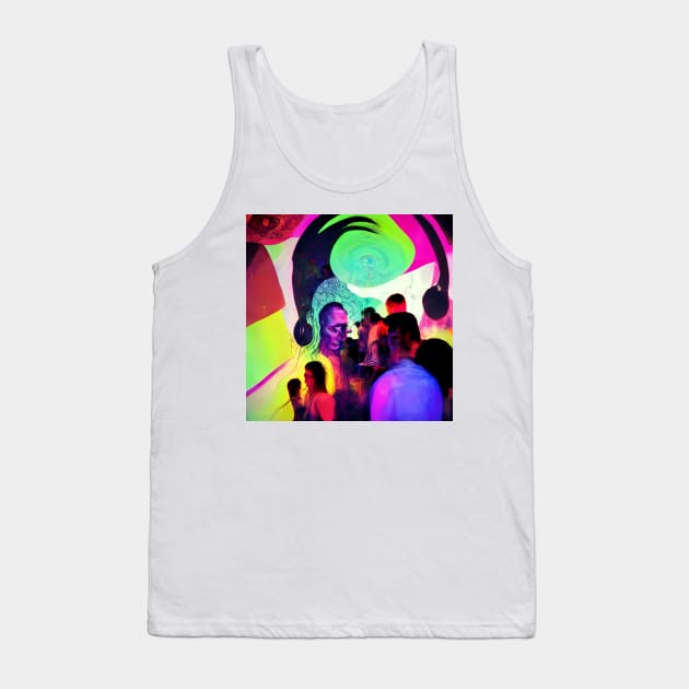 Psychedelic Artwork #2 Tank Top by endage